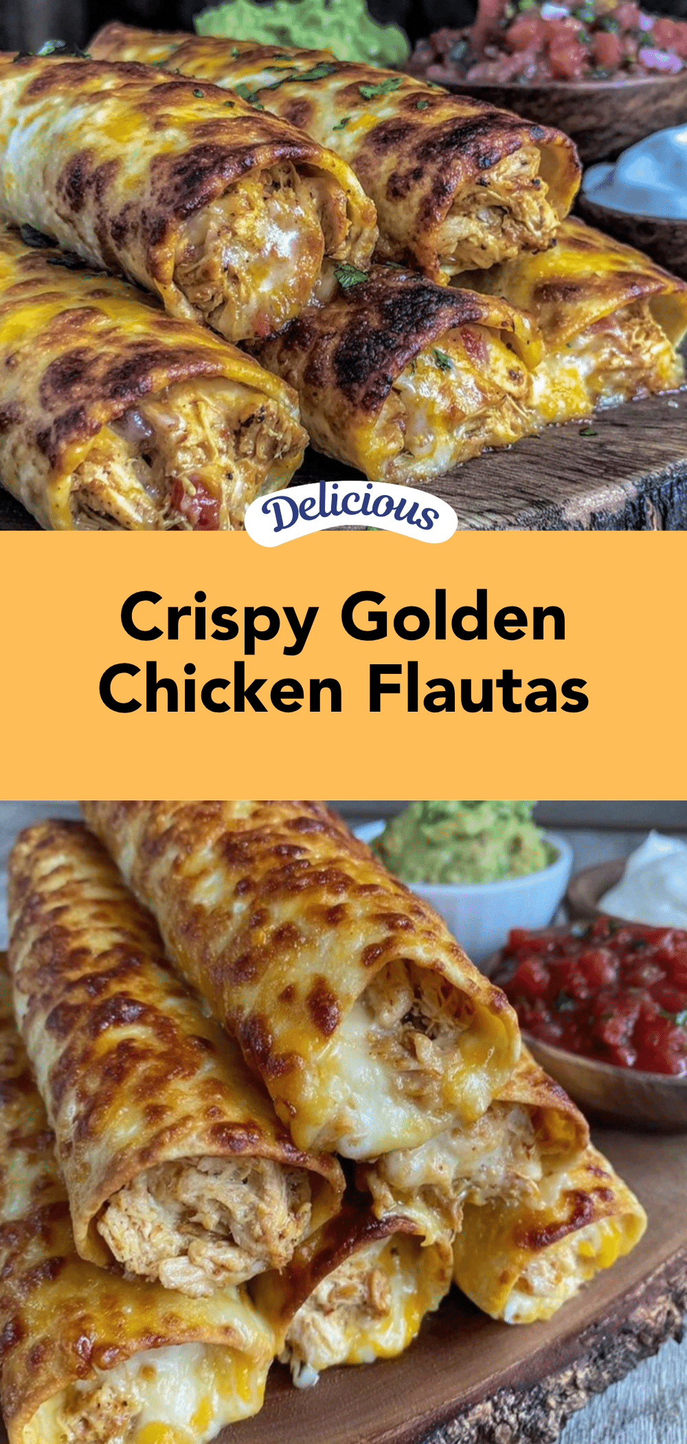 crispy chicken flautas recipe