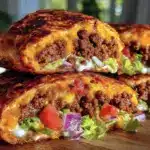 crispy keto crunchwraps - featured image