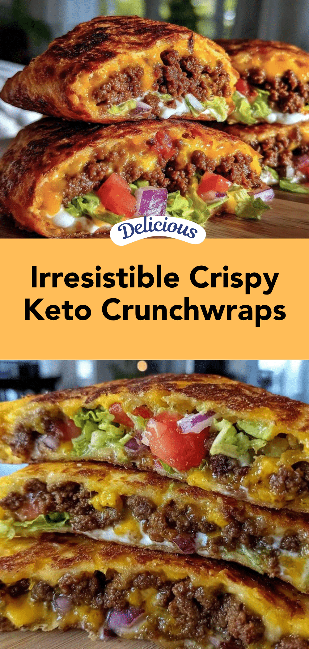 crispy keto crunchwraps recipe