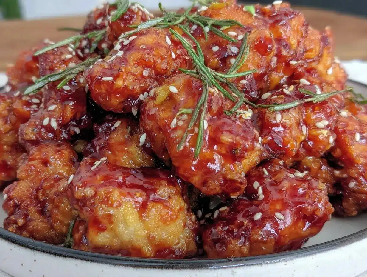 crispy sesame chicken recipe preparation steps