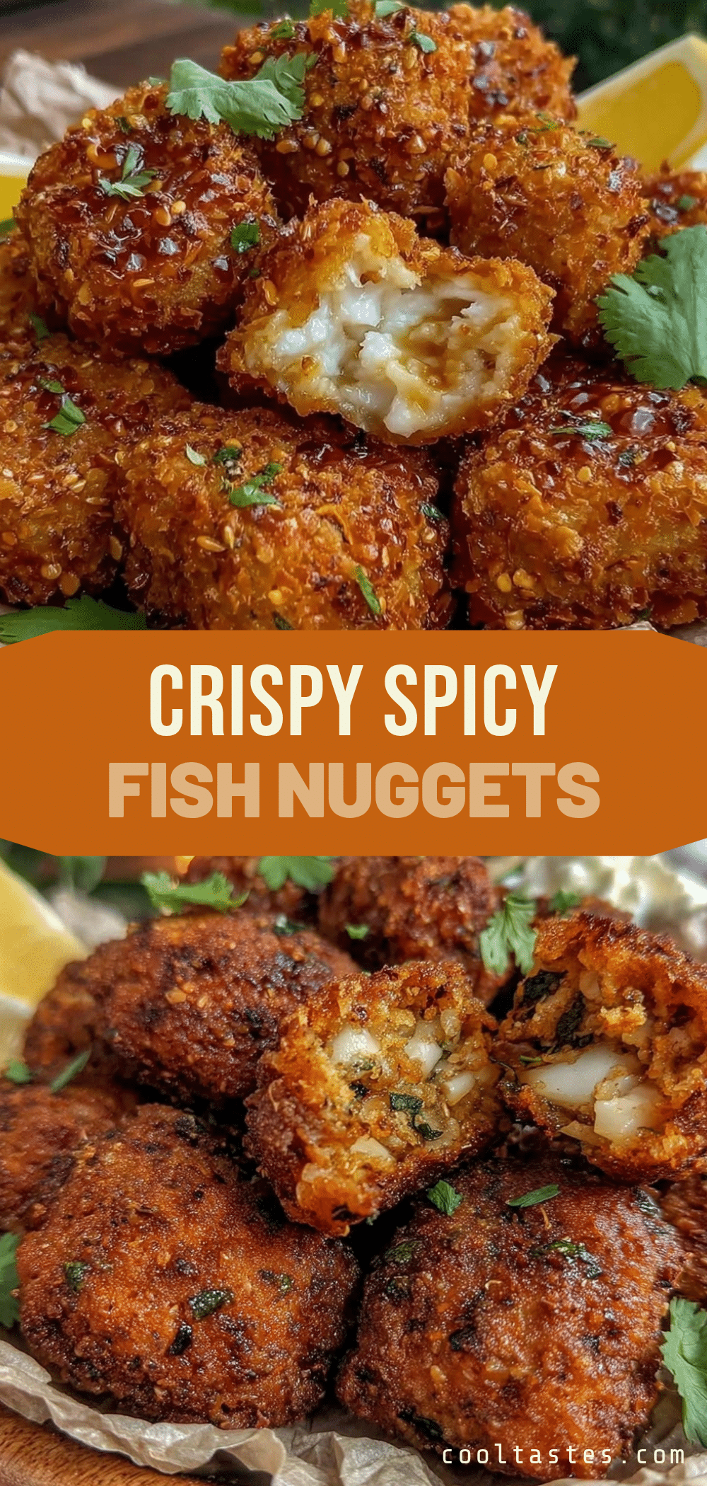 crispy spicy fish nuggets recipe