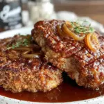 crockpot cube steak with rich gravy - featured image