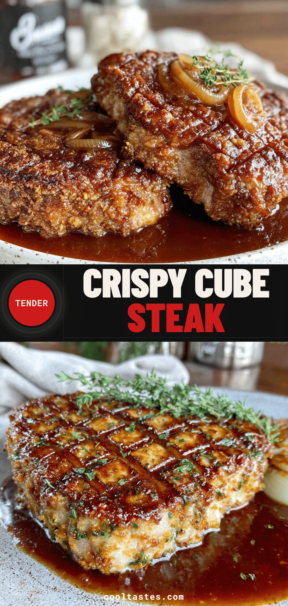 crockpot cube steak with rich gravy recipe
