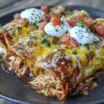 easy chicken enchiladas recipe - featured image