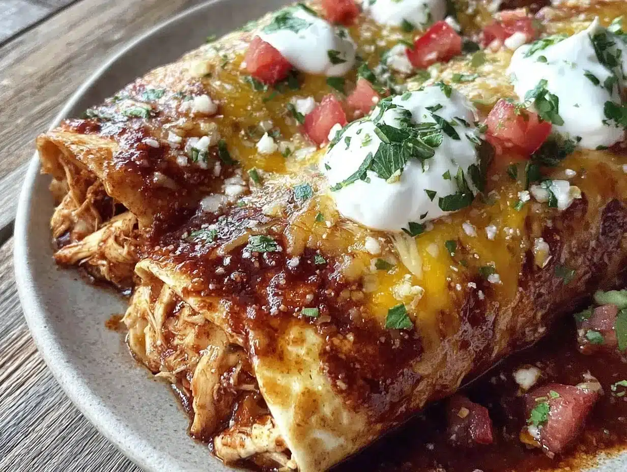 easy chicken enchiladas recipe preparation steps