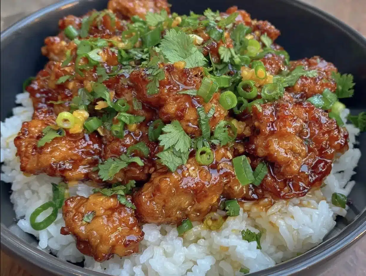easy honey garlic one-skillet ground turkey preparation steps