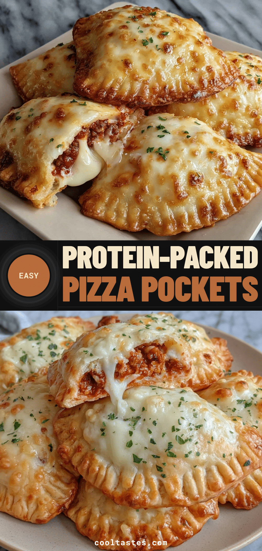 easy protein pizza hot pockets recipe