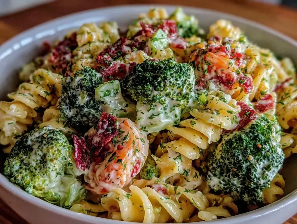 easy ranch pasta salad recipe - featured image