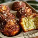 fluffy cinnamon sugar donut muffins - featured image