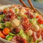 hearty Italian chopped salad recipe - featured image