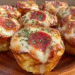 homemade pizza muffins - featured image