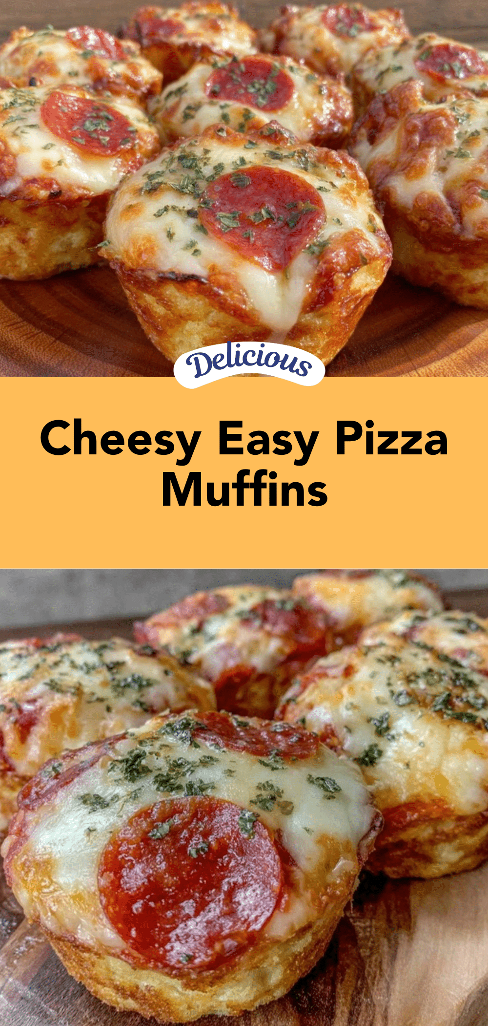 homemade pizza muffins recipe
