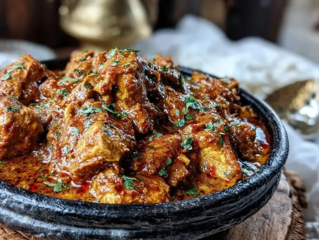 indian butter chicken crockpot recipe - featured image