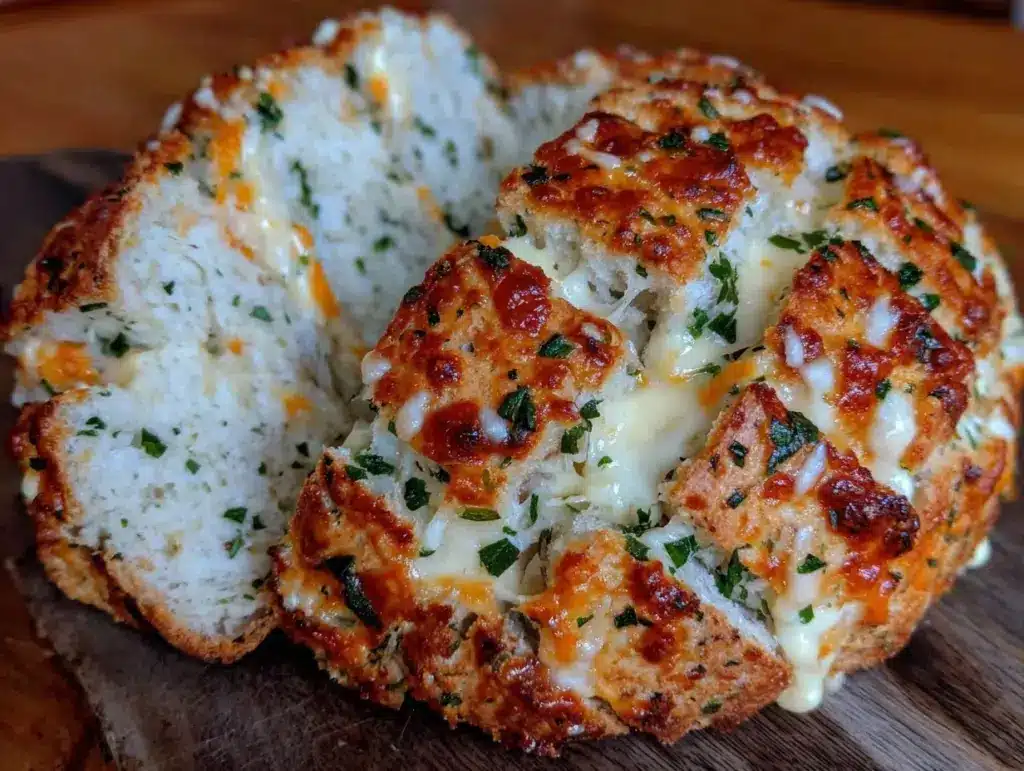 Italian herb and cheese bread - featured image