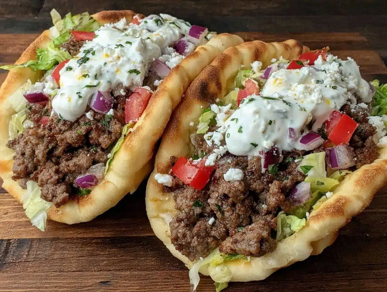 juicy ground beef gyros recipe preparation steps