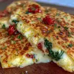 Mediterranean spinach quesadilla - featured image