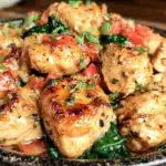 one-skillet Mediterranean chicken stir fry - featured image