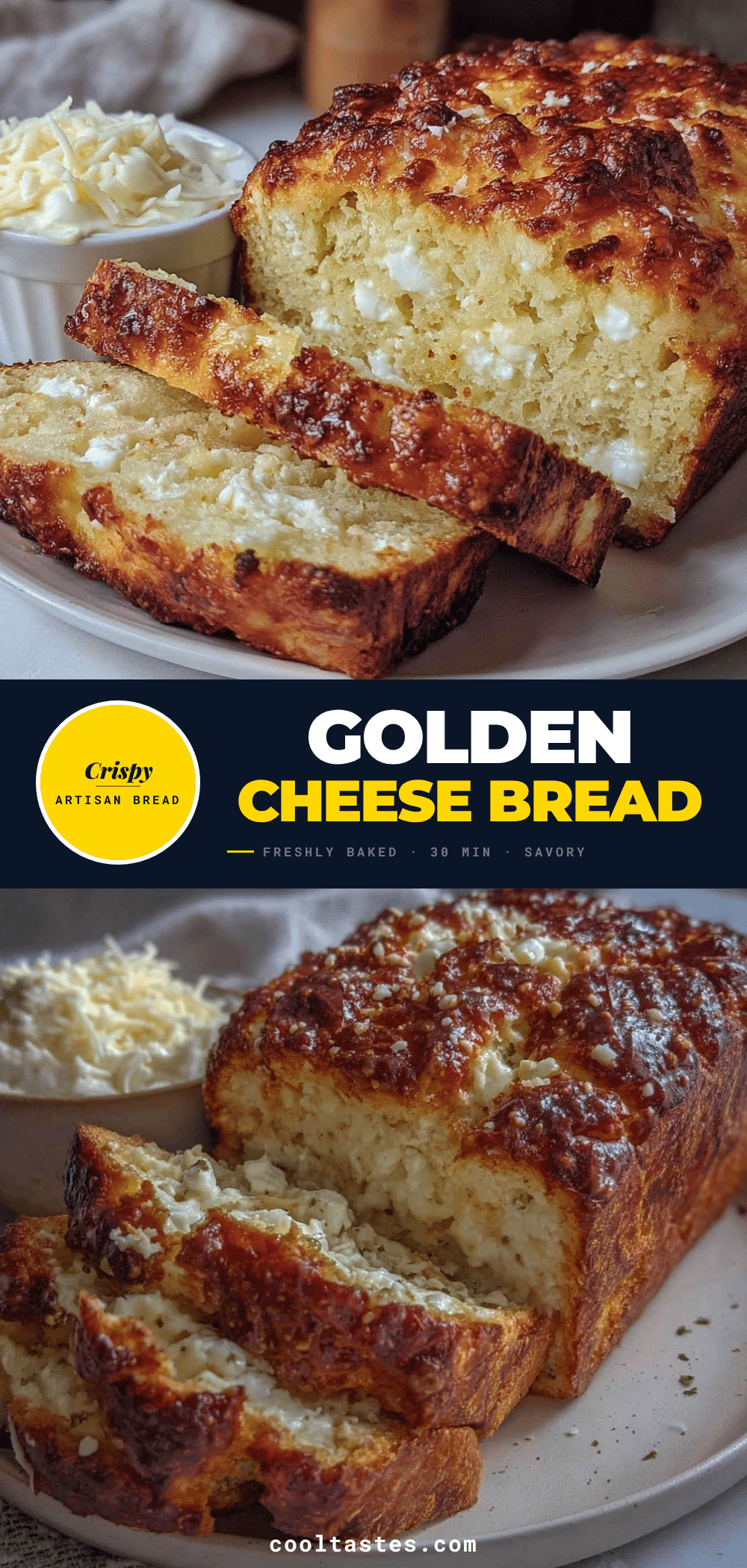 rustic artisan cheese bread recipe