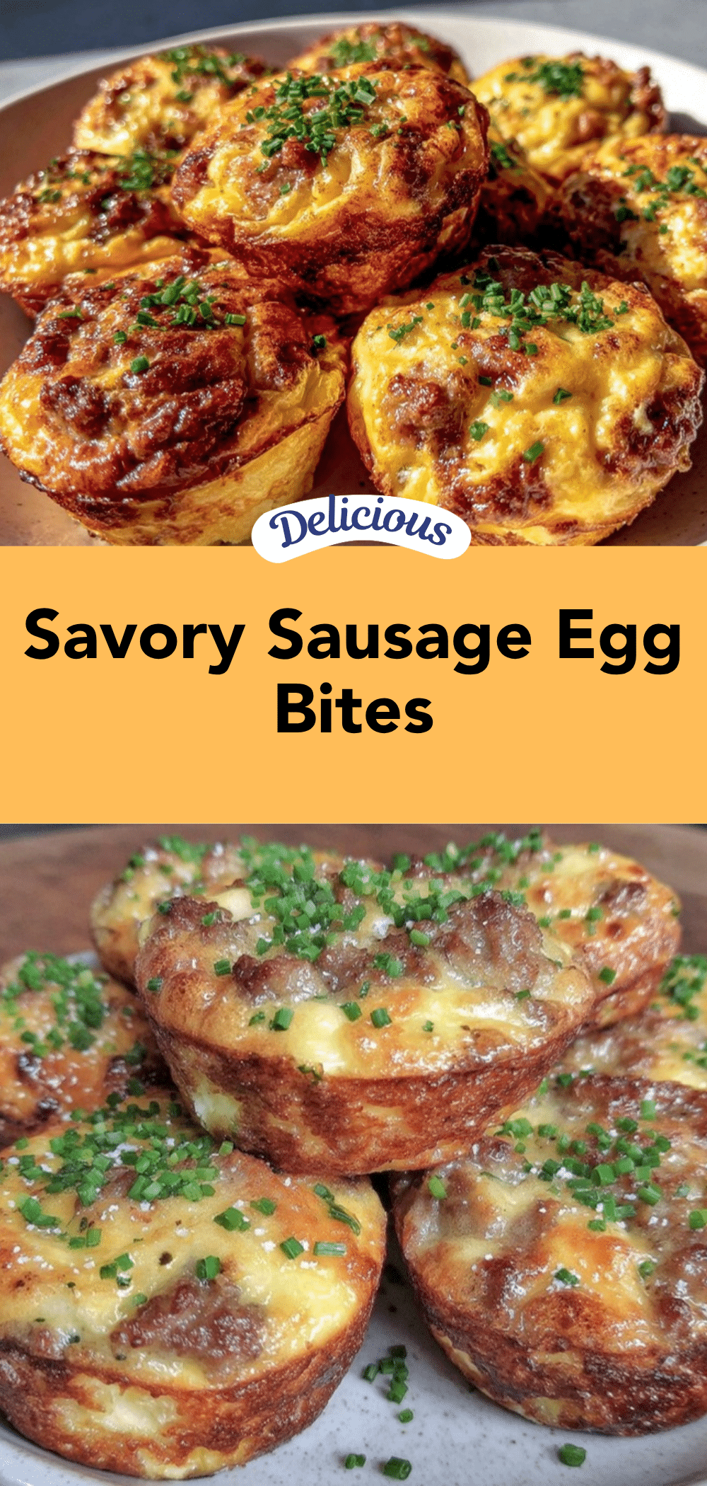 sausage egg bites recipe