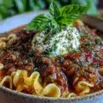 slow cook lasagna soup - featured image