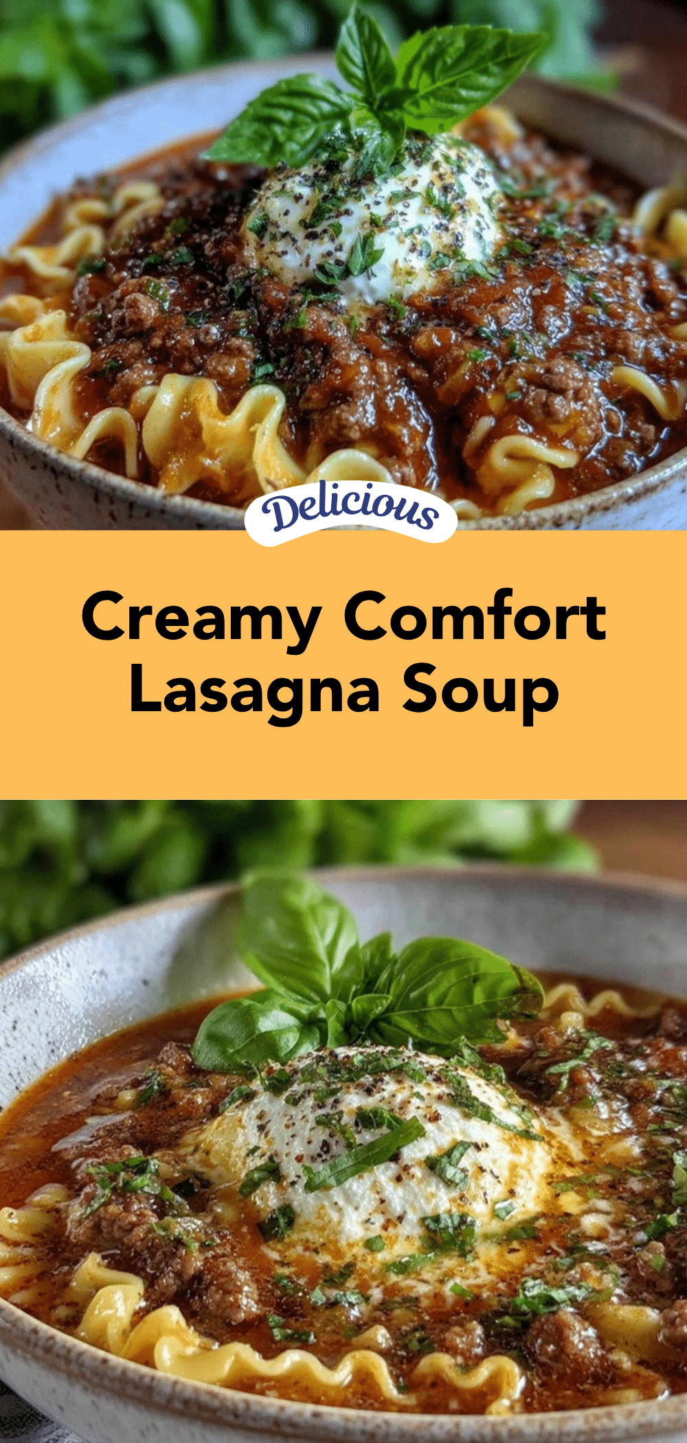 slow cook lasagna soup recipe