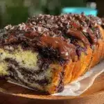 soft chocolate babka bread - featured image