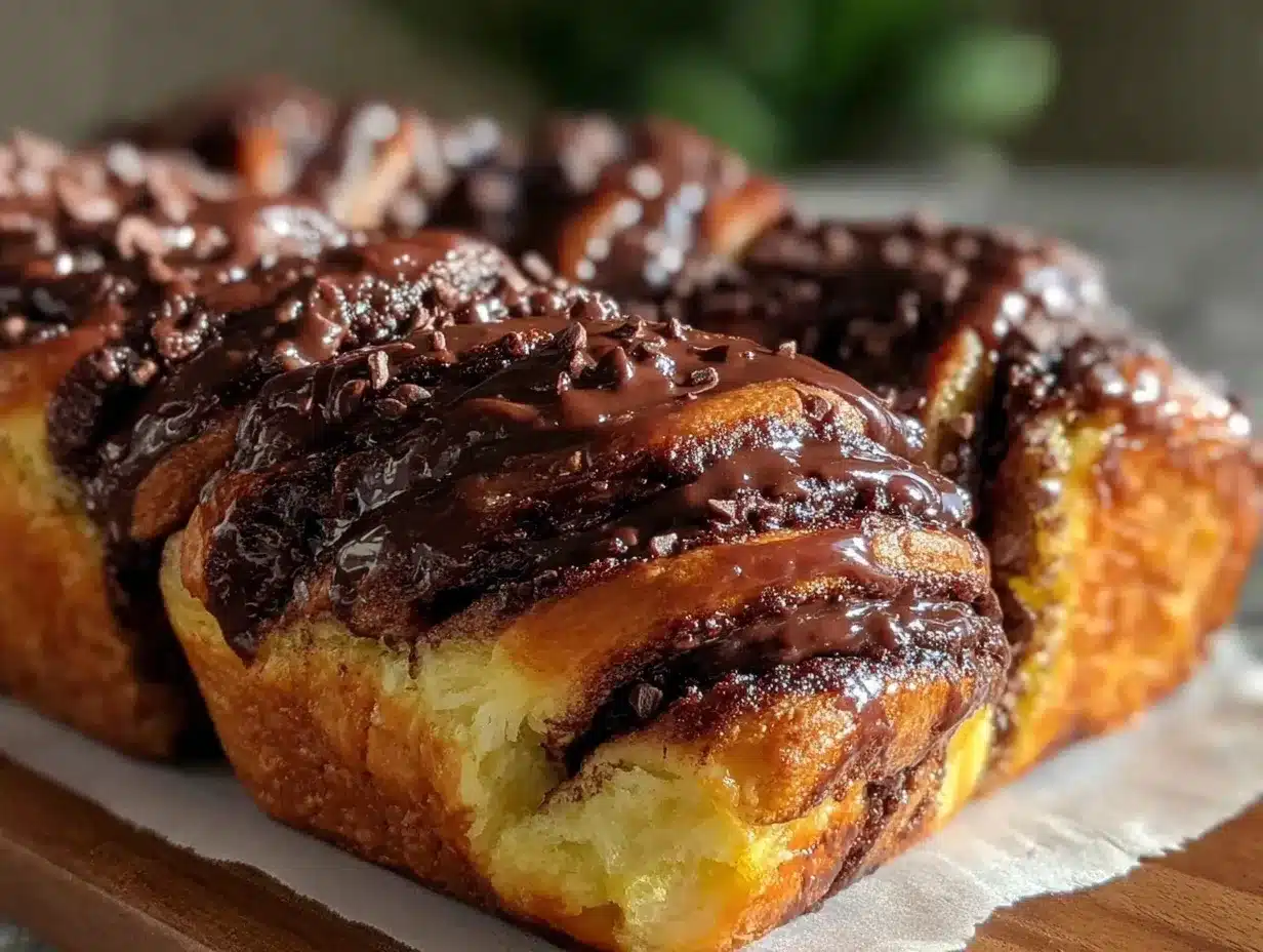 soft chocolate babka bread preparation steps