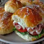 soft fluffy homemade sub rolls - featured image