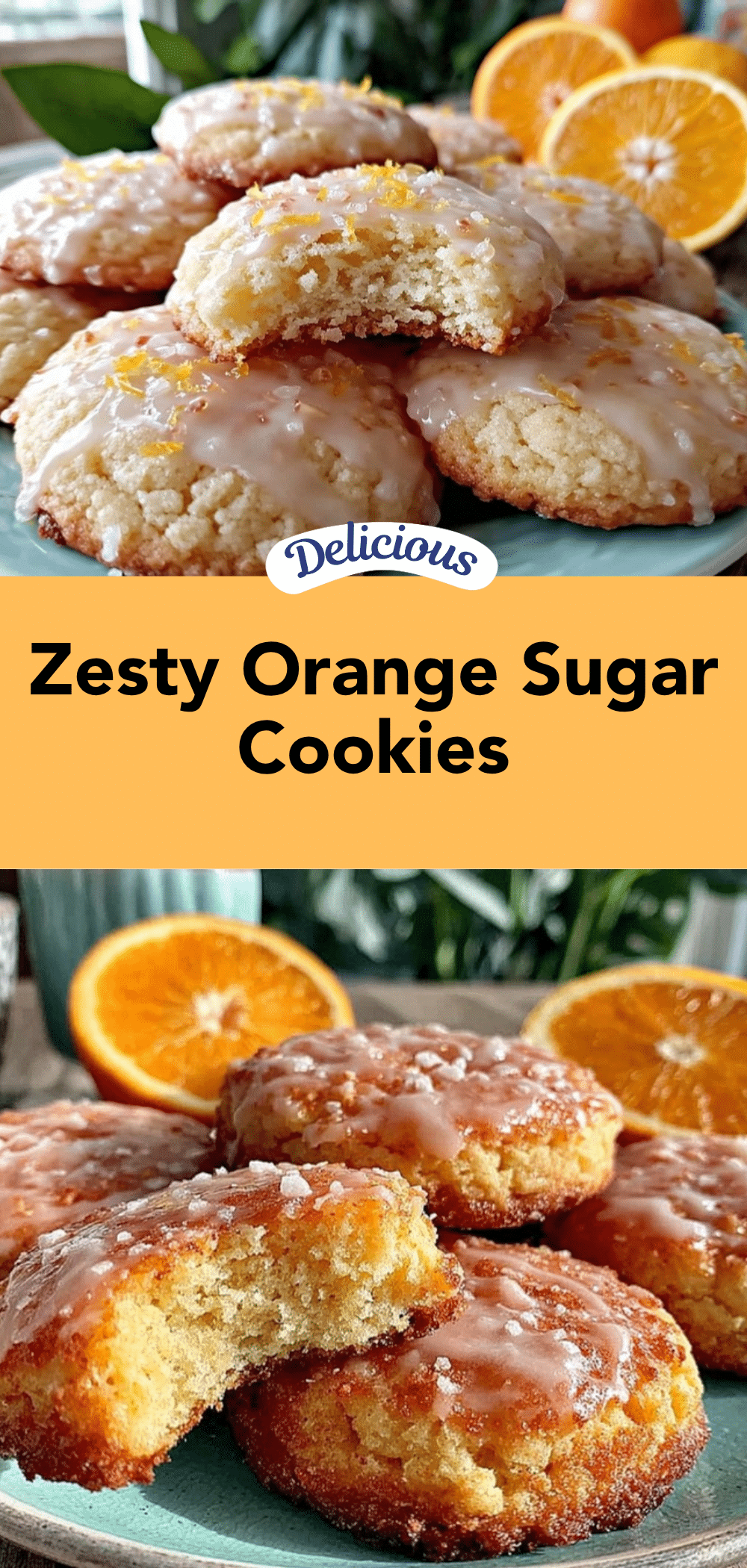 soft orange sugar cookies recipe