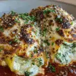 tender stuffed manicotti shells - featured image