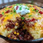Texas Tamale Pie Casserole - featured image