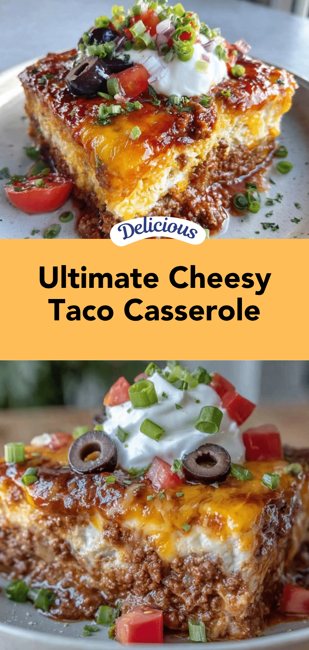 ultimate cheesy taco casserole recipe