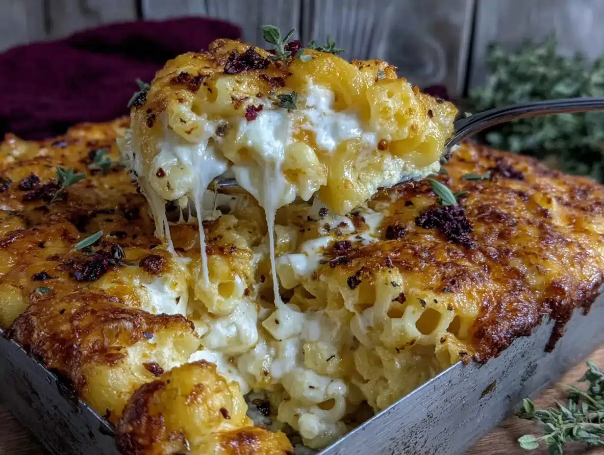 ultimate creamy mac and cheese bake preparation steps