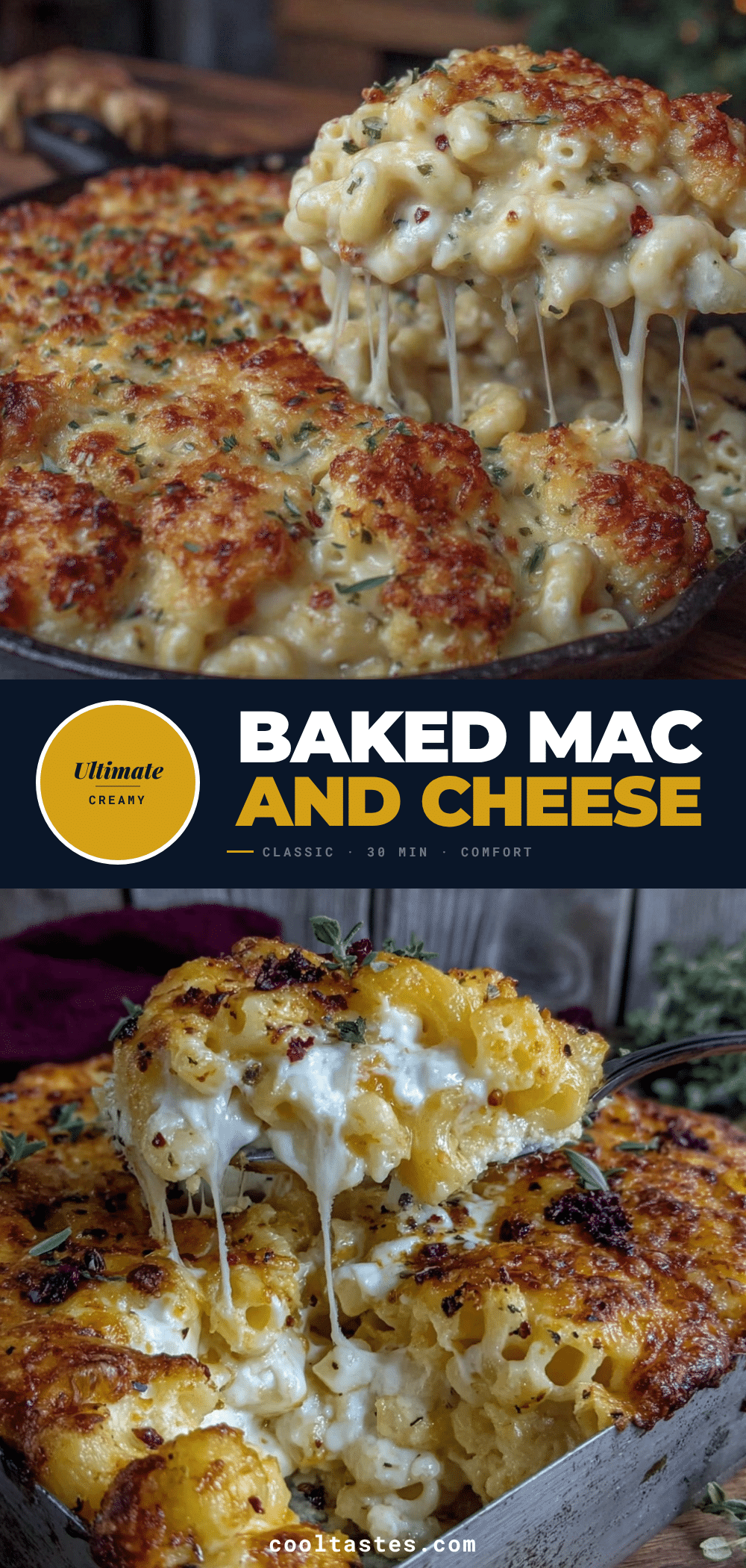 ultimate creamy mac and cheese bake recipe