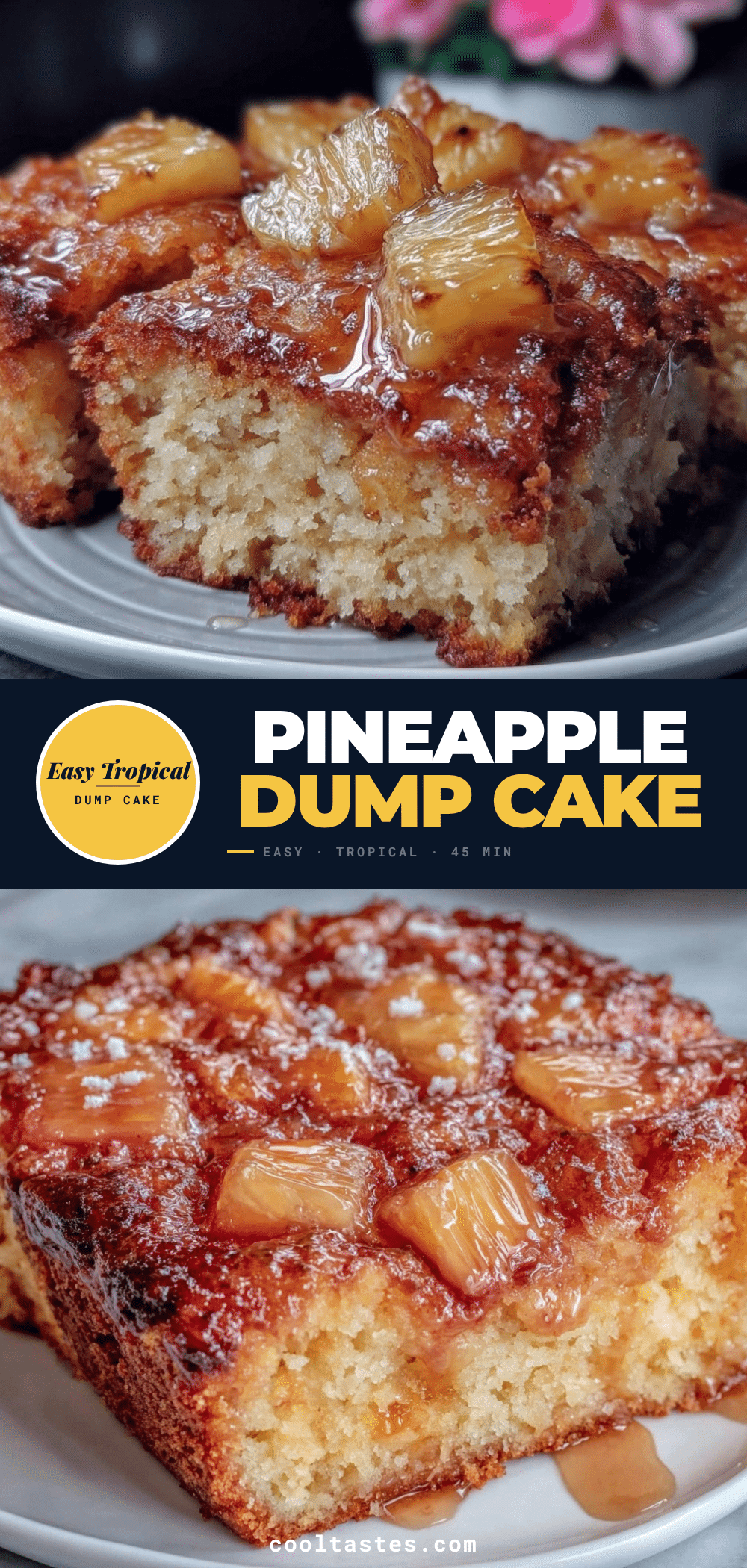 Amish pineapple dump cake recipe recipe