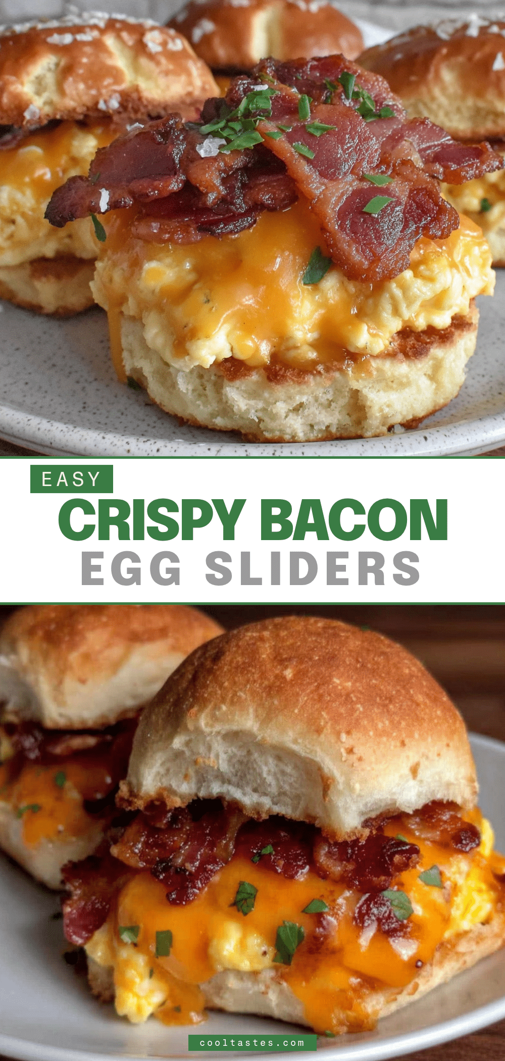 bacon egg cheese breakfast sliders recipe