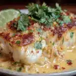 baked thai coconut lime cod - featured image