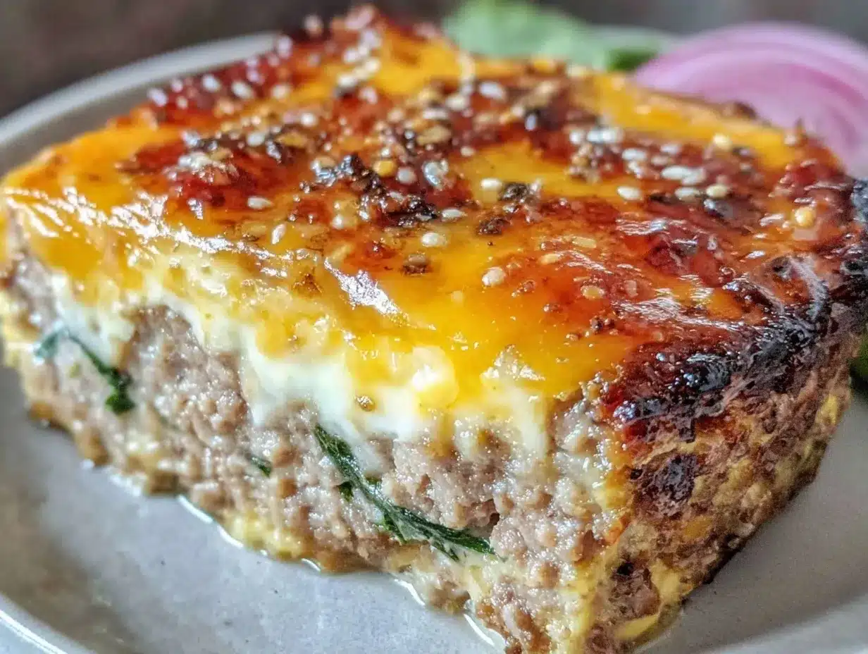 cheesy turkey cheeseburger casserole preparation steps