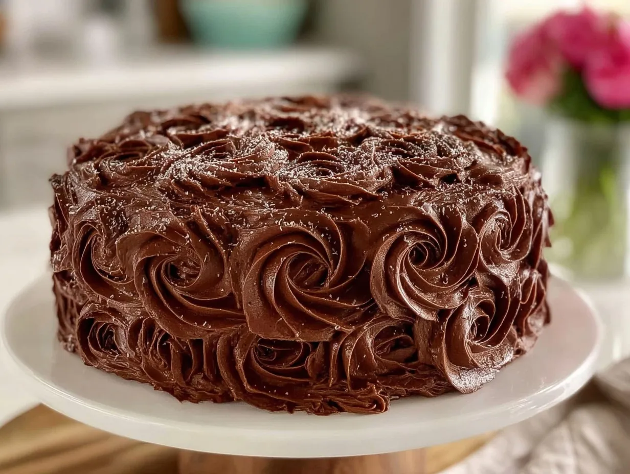 chocolate buttercream frosting preparation steps