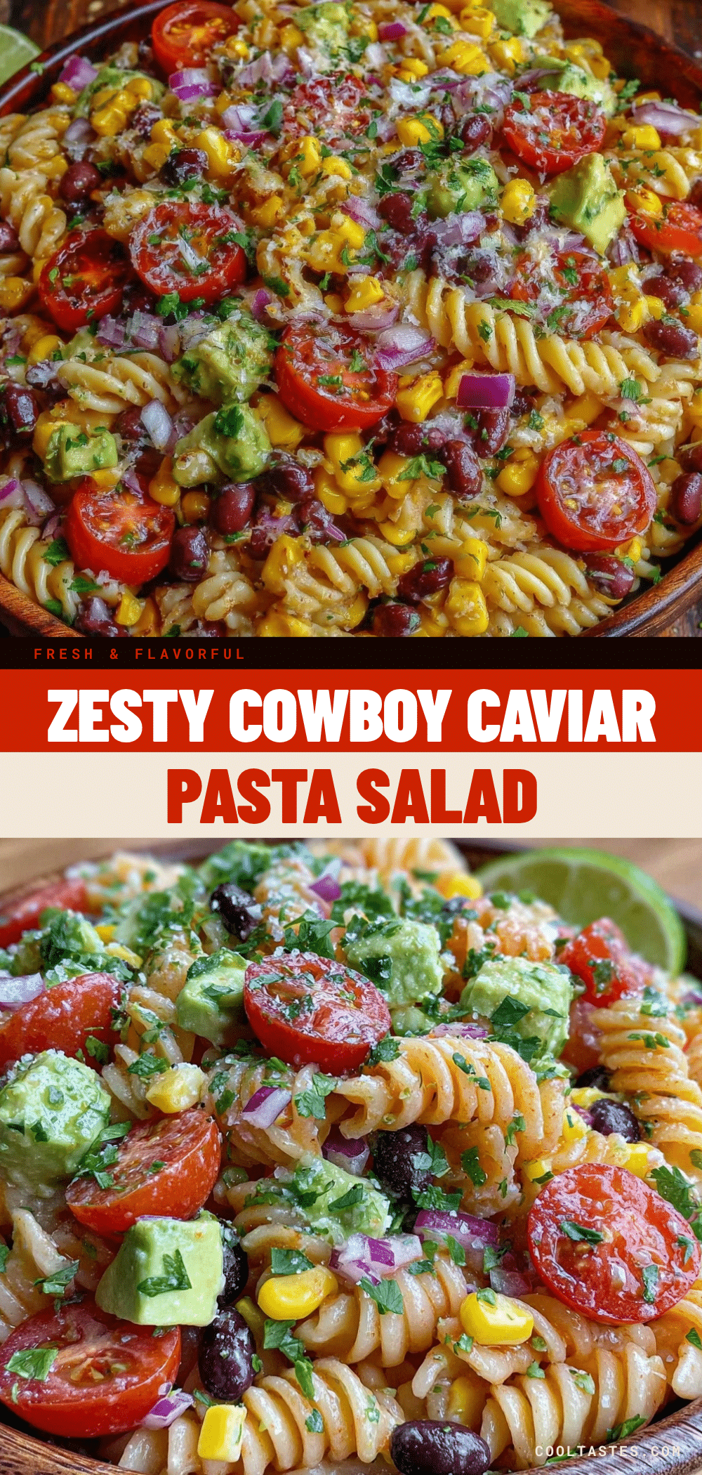 cowboy caviar pasta salad recipe recipe