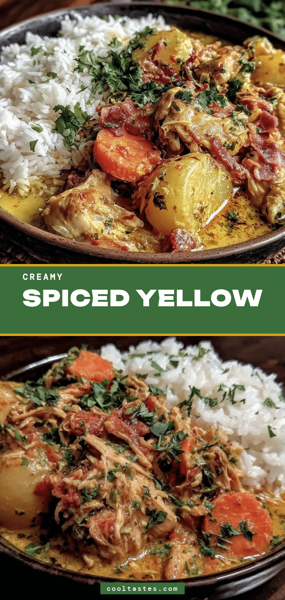 creamy chicken yellow curry recipe