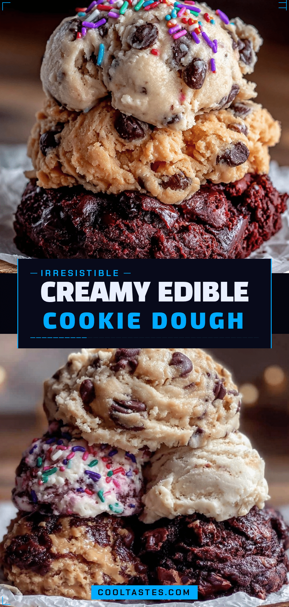 creamy edible cookie dough recipe