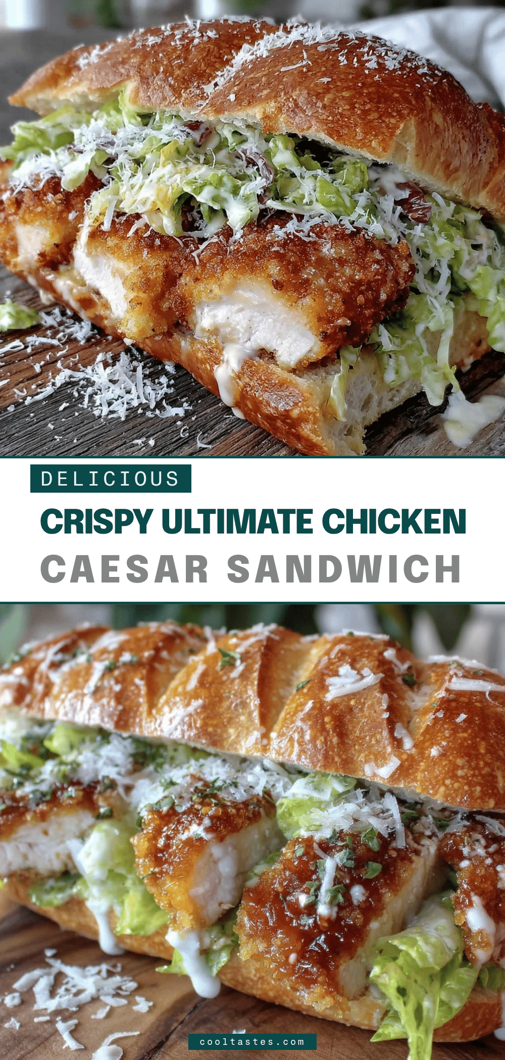 crispy chicken caesar sandwich recipe