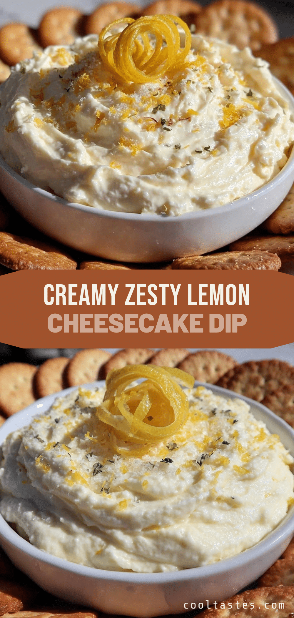 easy lemon cheesecake dip recipe