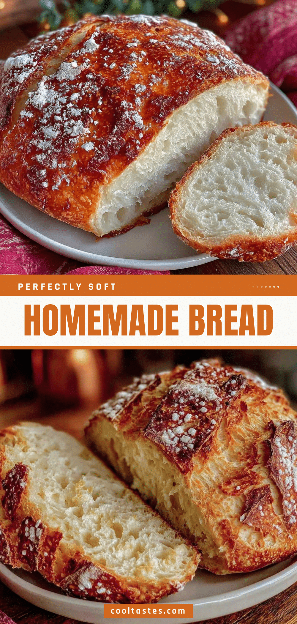 easy soft homemade bread recipe