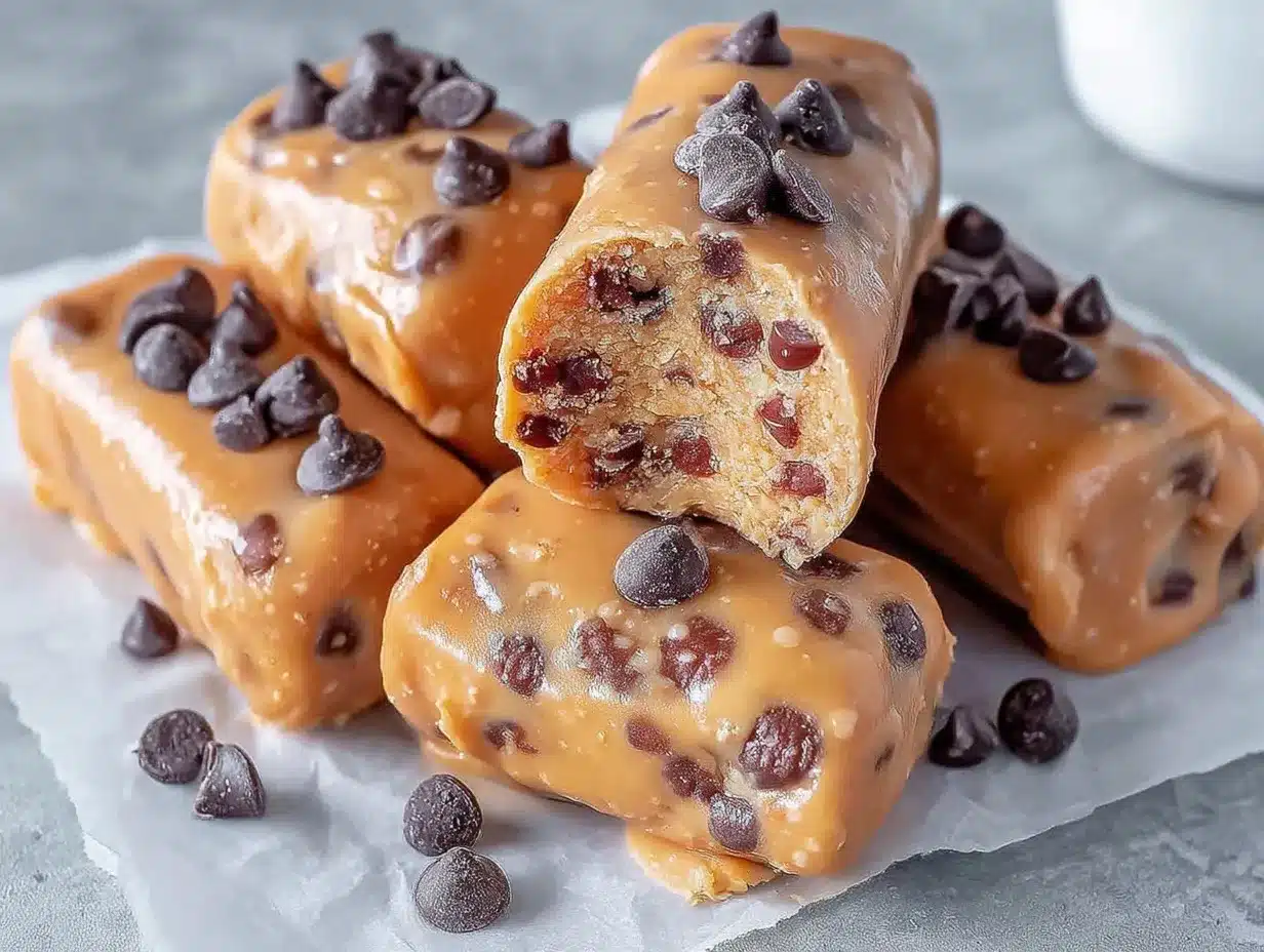 frozen Greek yogurt peanut butter bites preparation steps