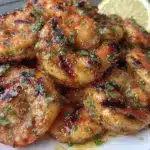 garlic butter grilled shrimp - featured image