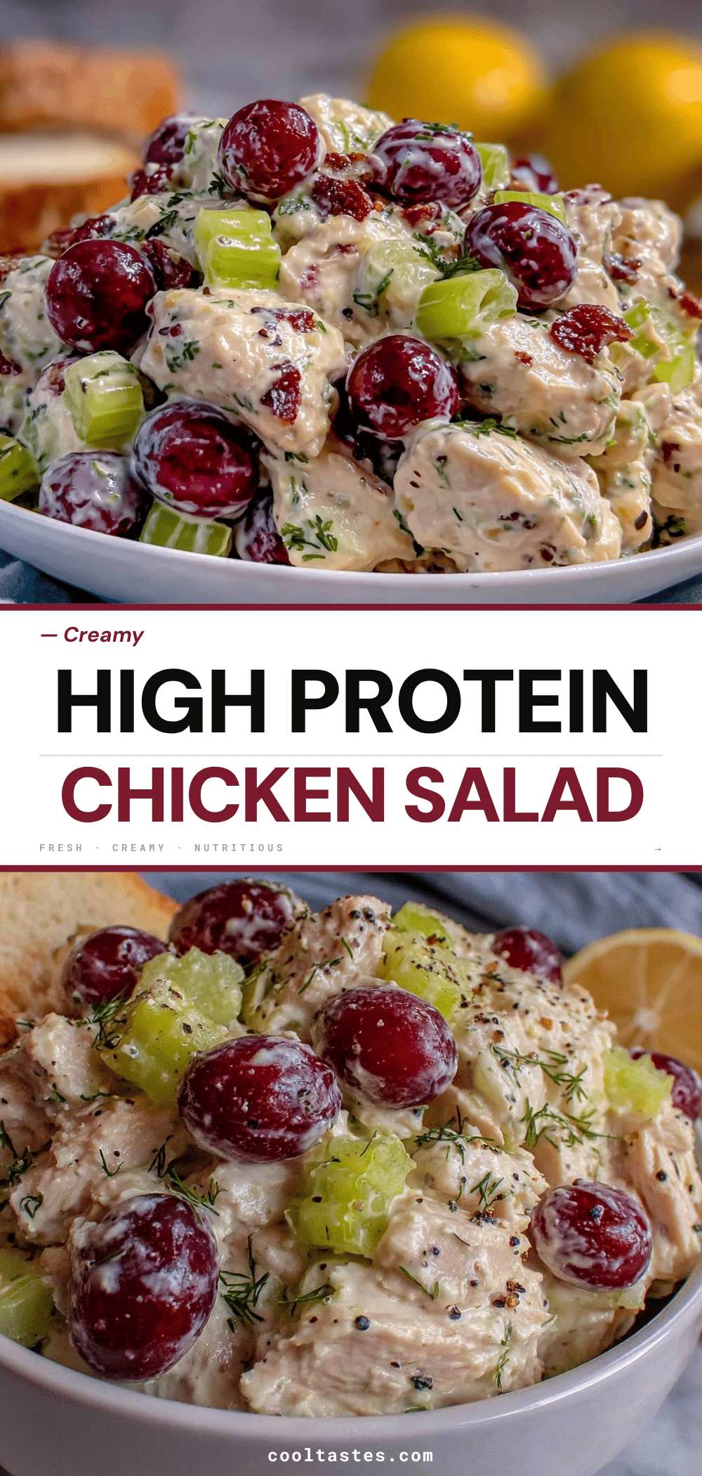 high protein chicken salad recipe