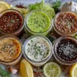 homemade salad dressings for game day - featured image