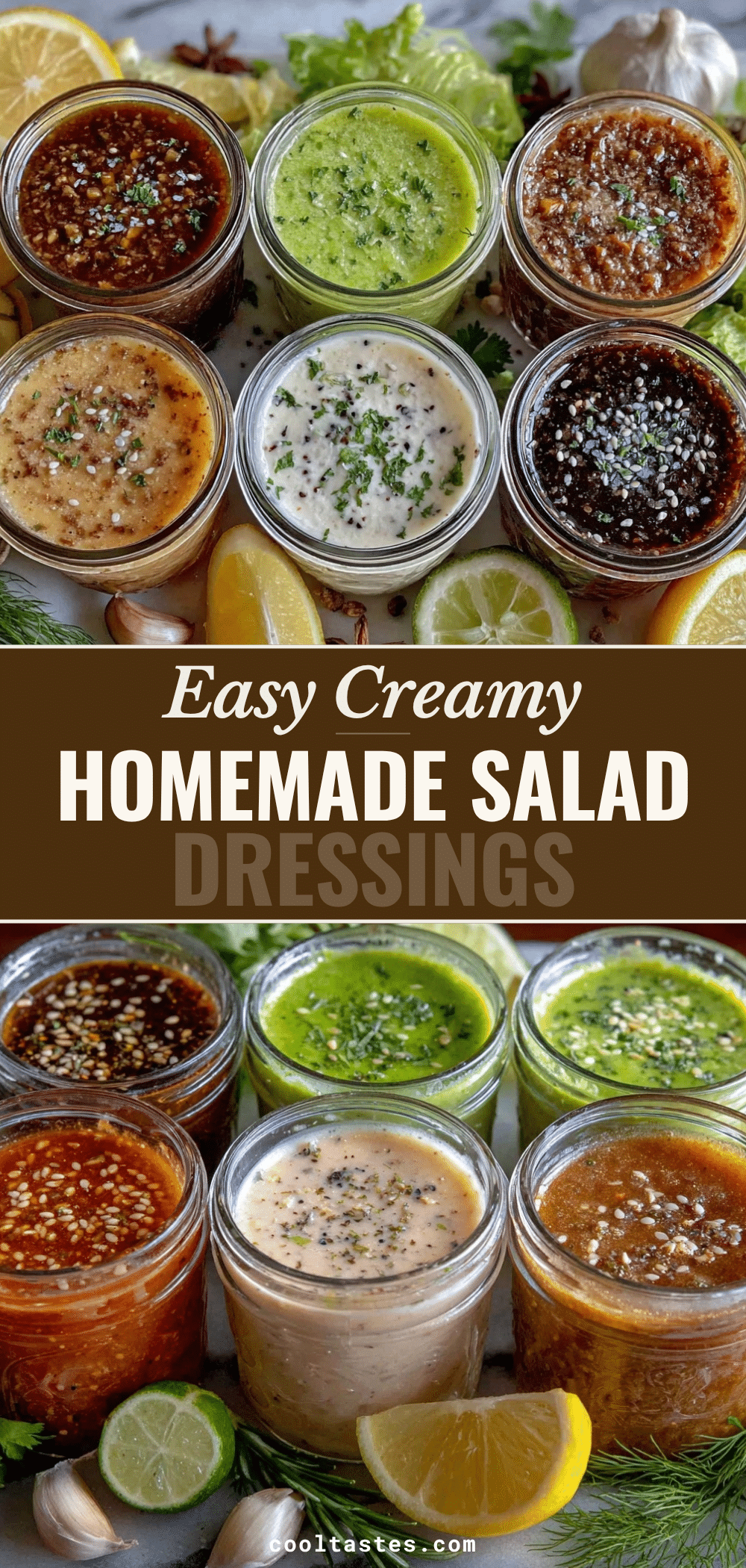 homemade salad dressings for game day recipe